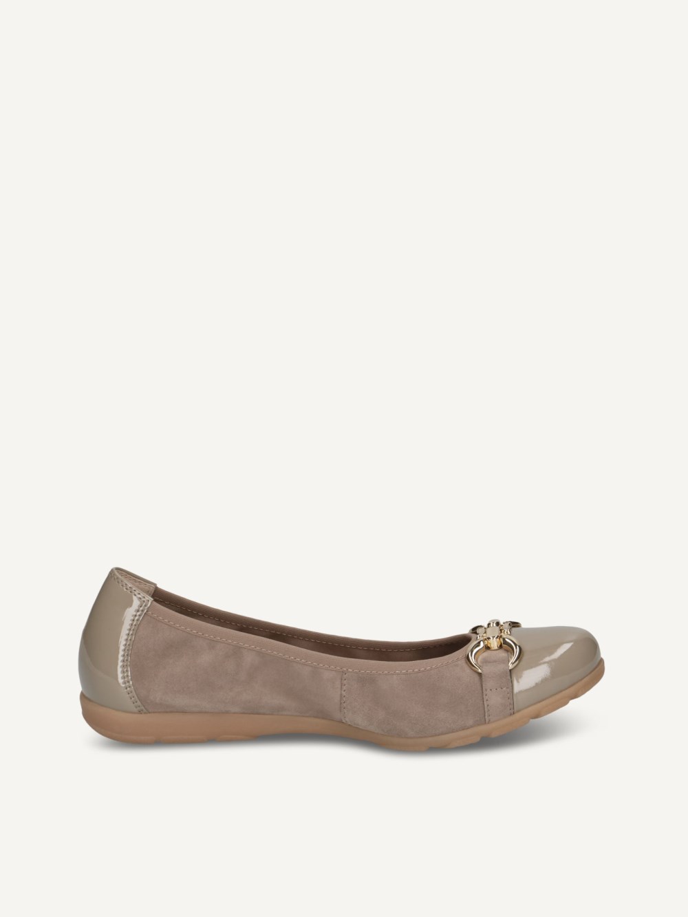 Caprice Ballerina - Schlammfarbener Kamm
