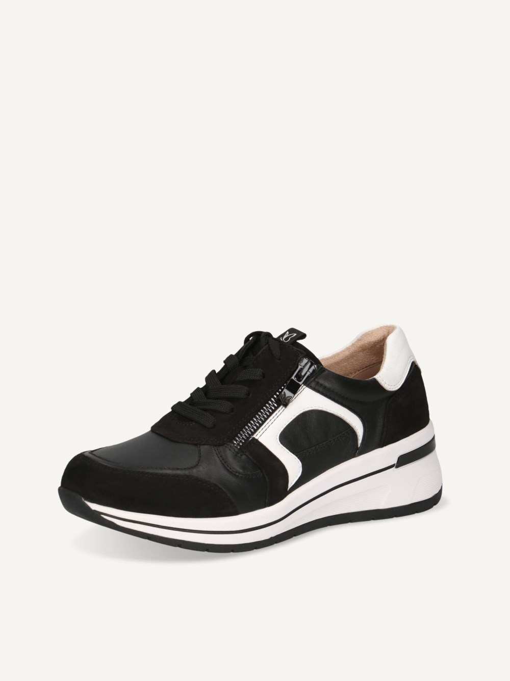 Caprice Sneaker - Schwarz/Weiß