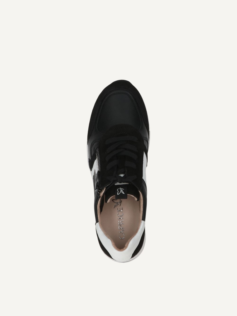 Caprice Sneaker - Schwarz/Weiß