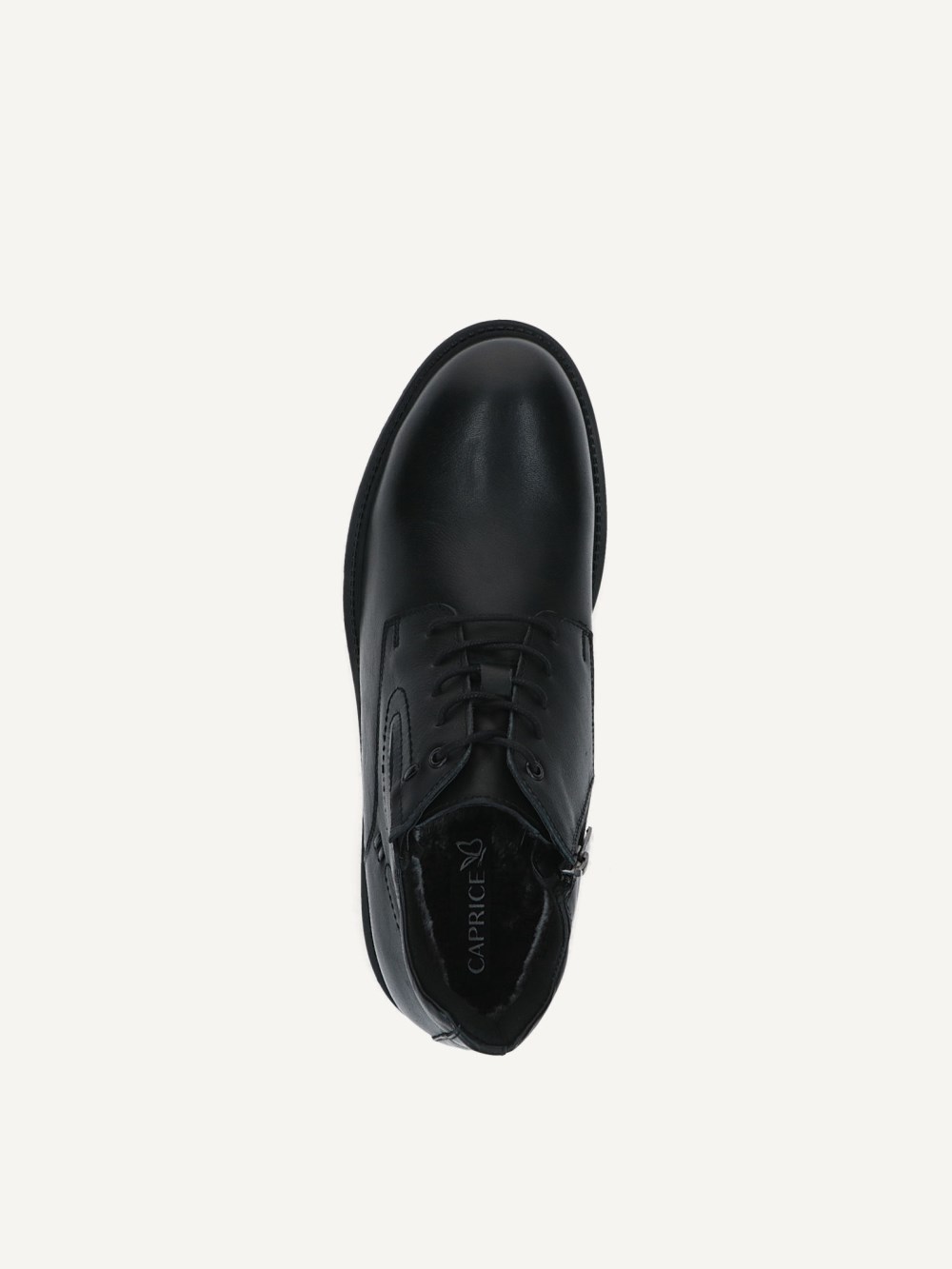 Caprice Halbschuh - Schwarzes Nappa