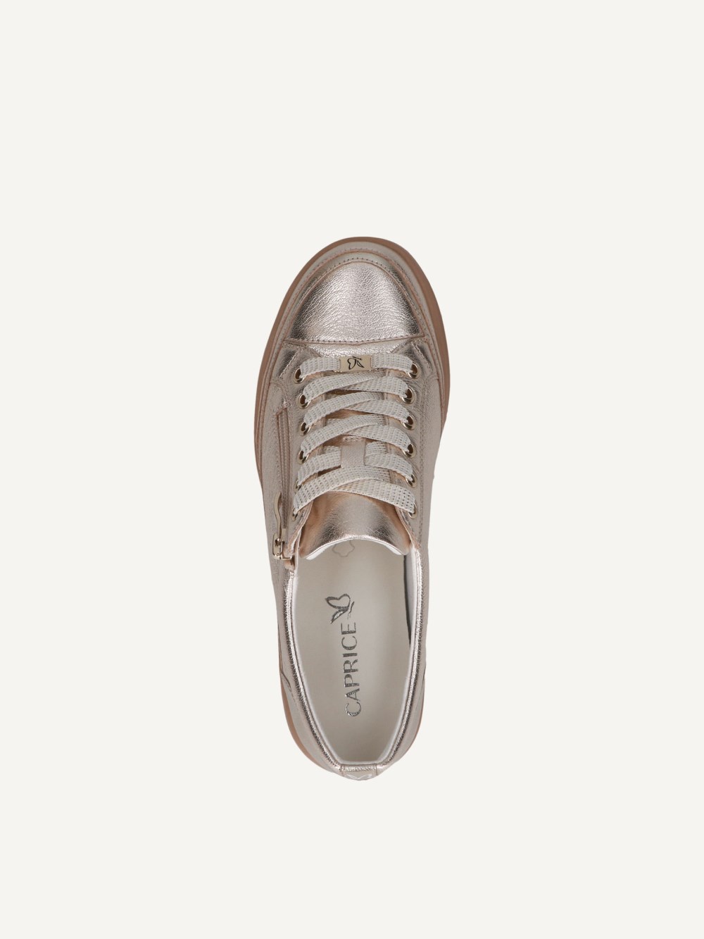 Caprice Sneaker - Platin-Metallic.
