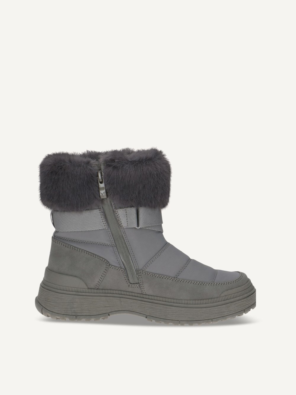 Caprice Stiefelette - Taupe-Kamm