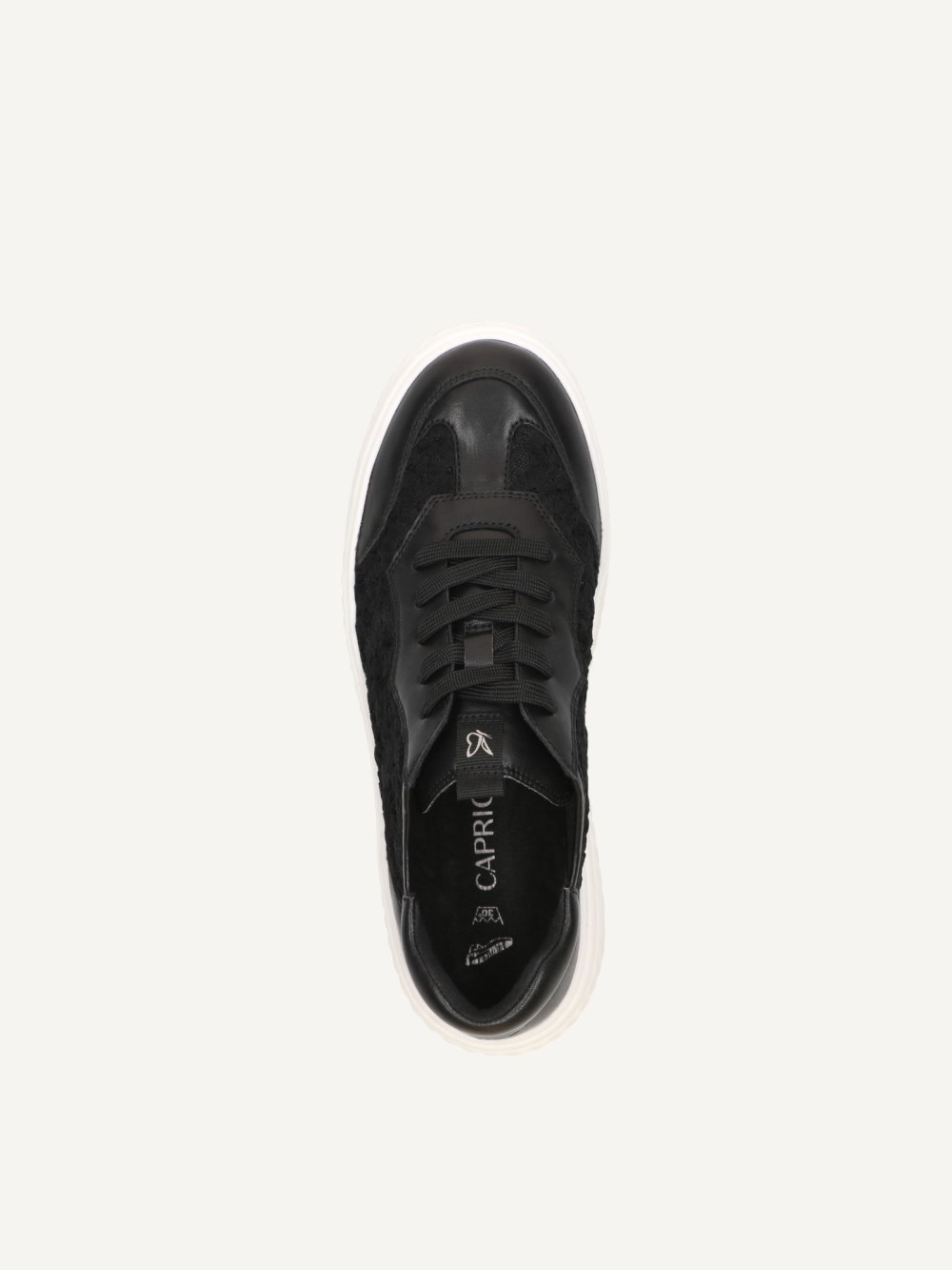 Caprice Sneaker - Schwarzer Kamm