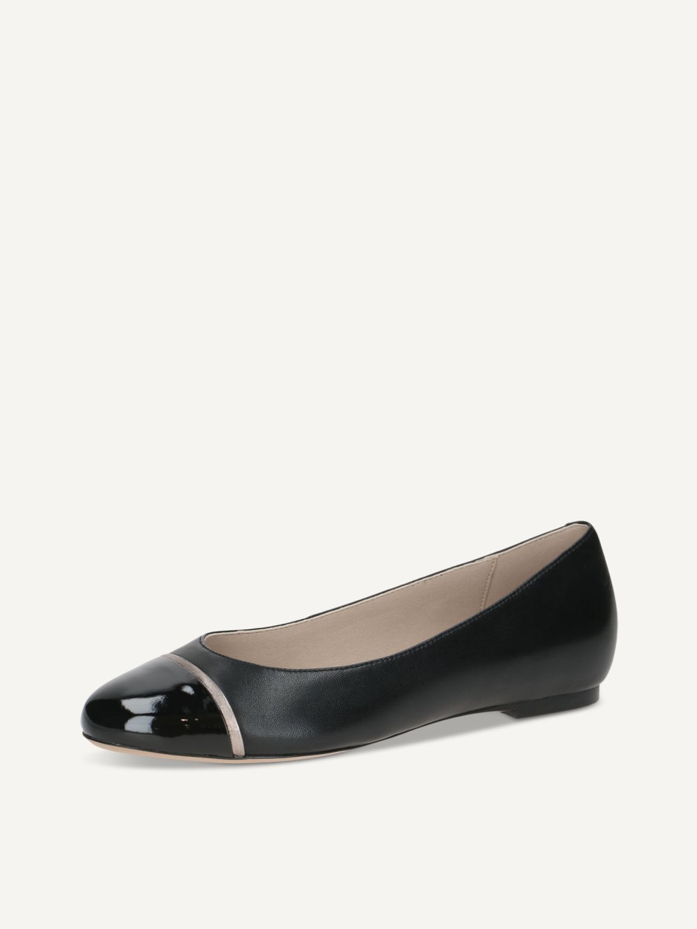 Caprice Ballerina - Schwarzer Kamm