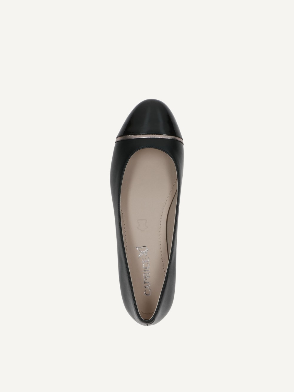 Caprice Ballerina - Schwarzer Kamm