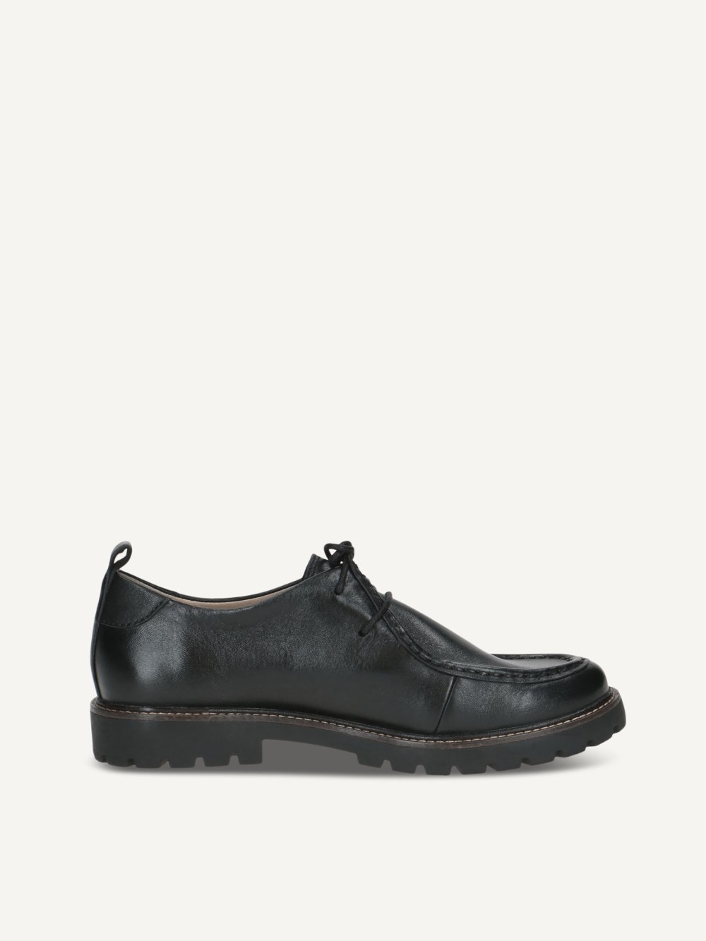 Caprice Halbschuh - Schwarzes Nappaleder