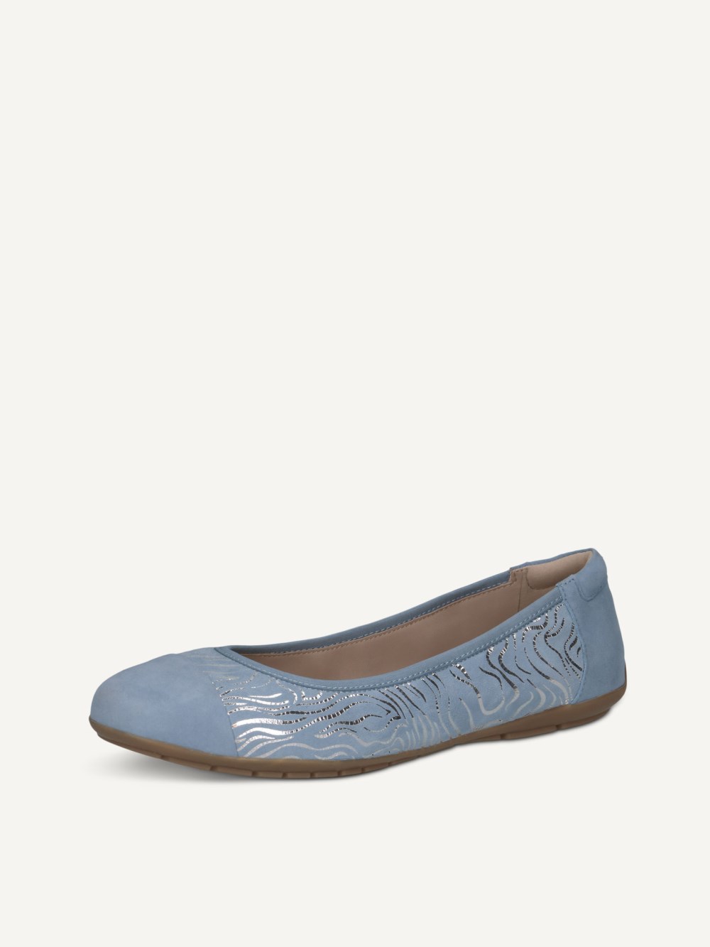 Caprice Ballerina - Blauer Kamm