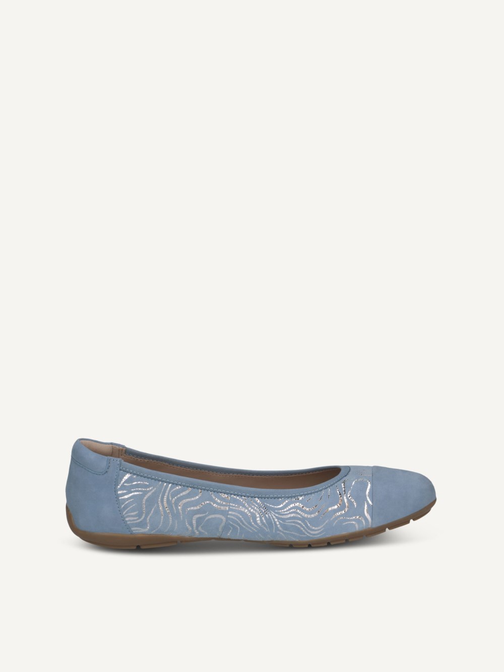 Caprice Ballerina - Blauer Kamm