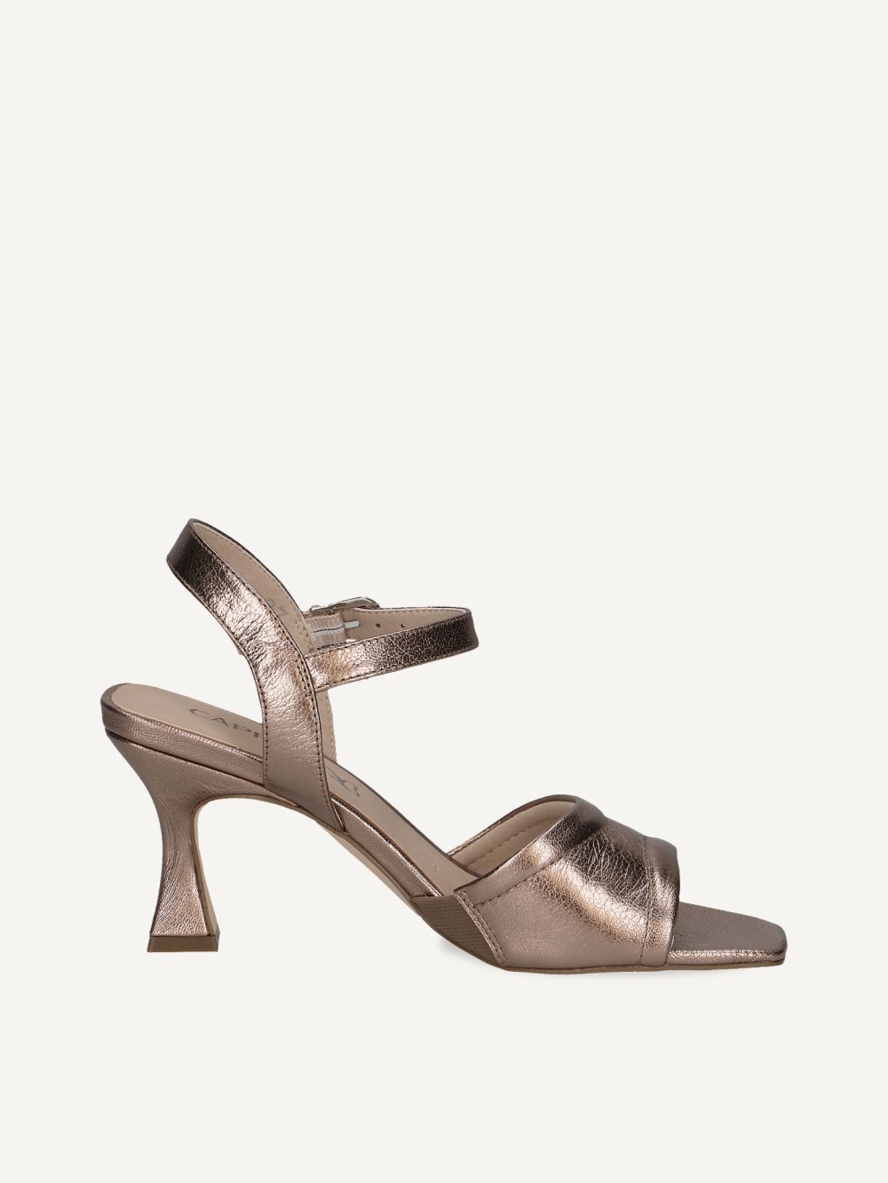 Caprice Sandalette - Taupe Metallic