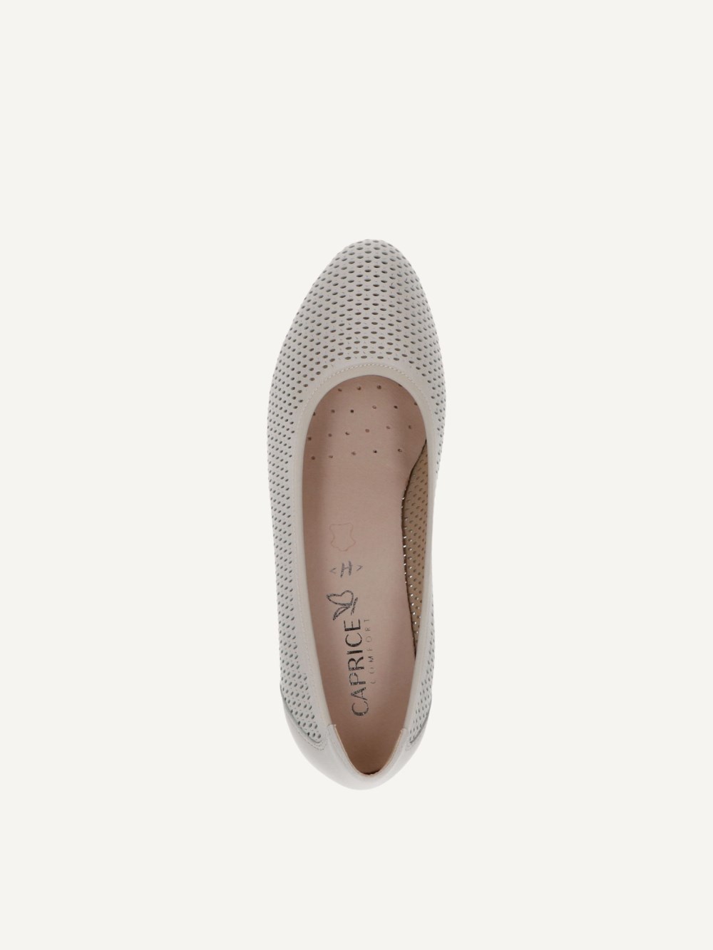 Caprice Pumps - Creme-Nappa
