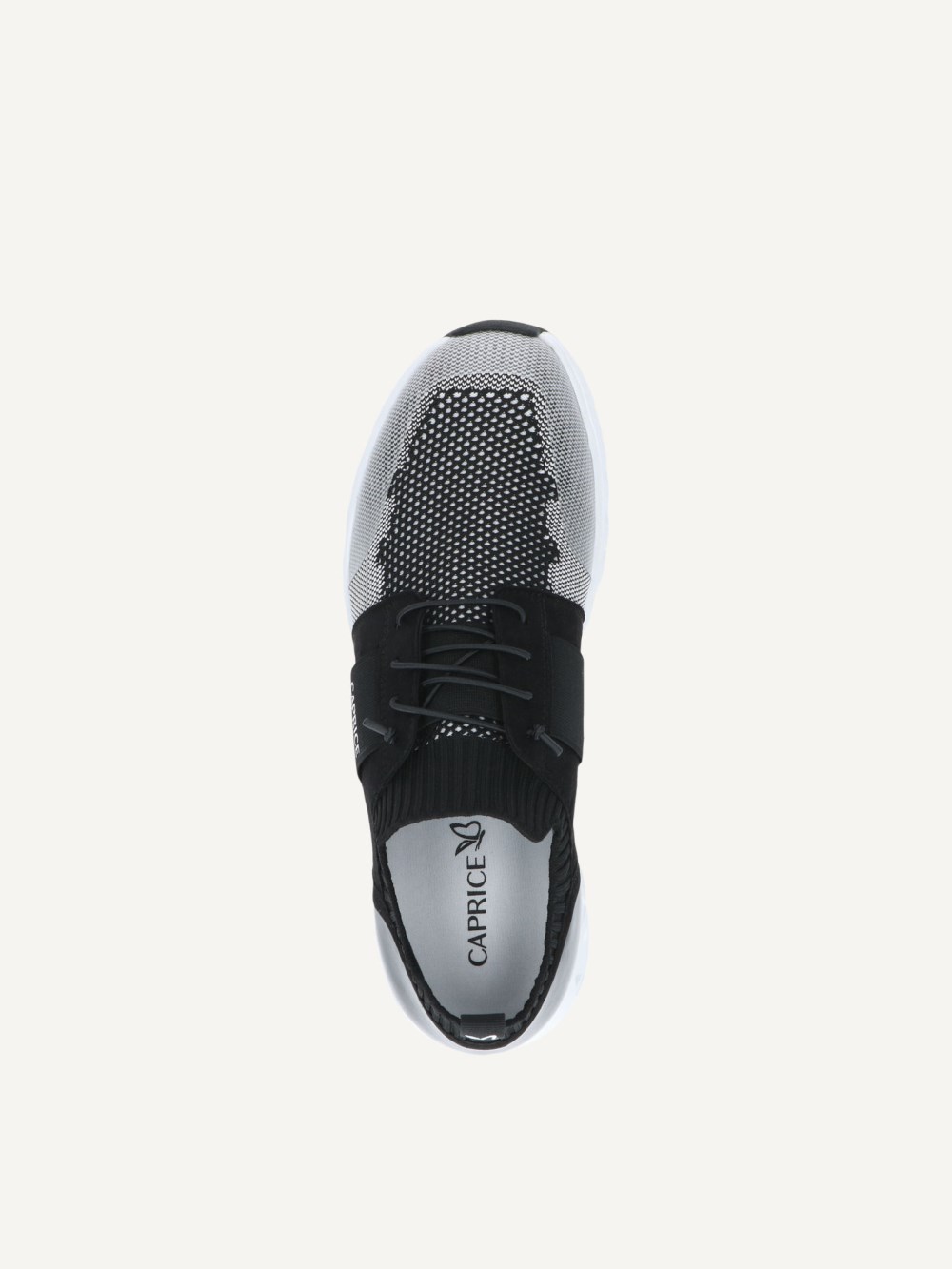 Caprice Sneaker - Schwarzer Kamm