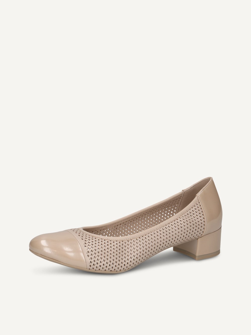 Caprice Pumps - Beiger Kamm