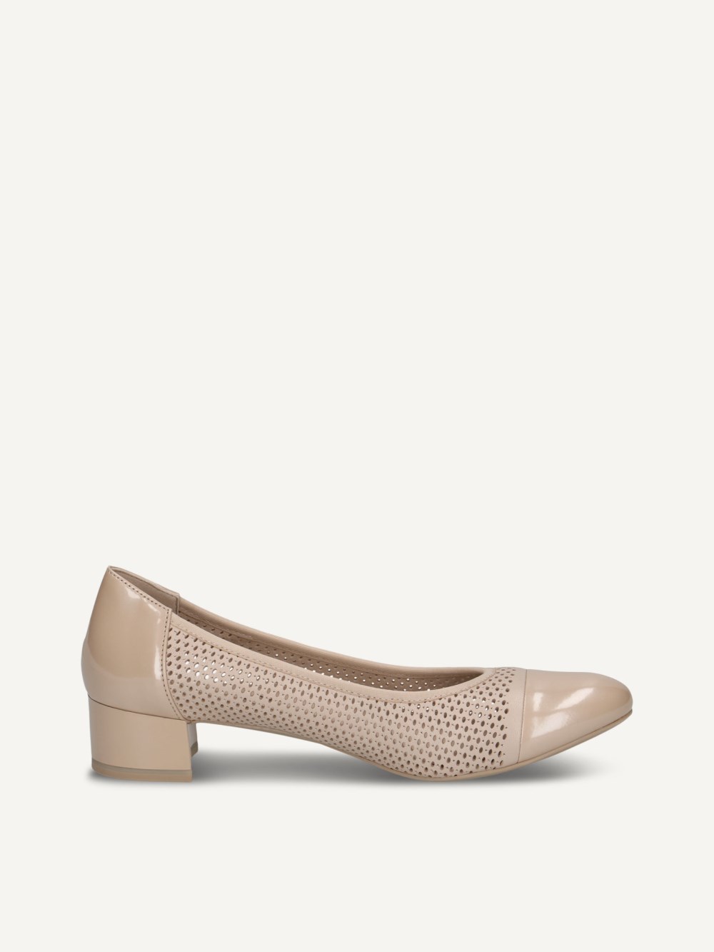 Caprice Pumps - Beiger Kamm