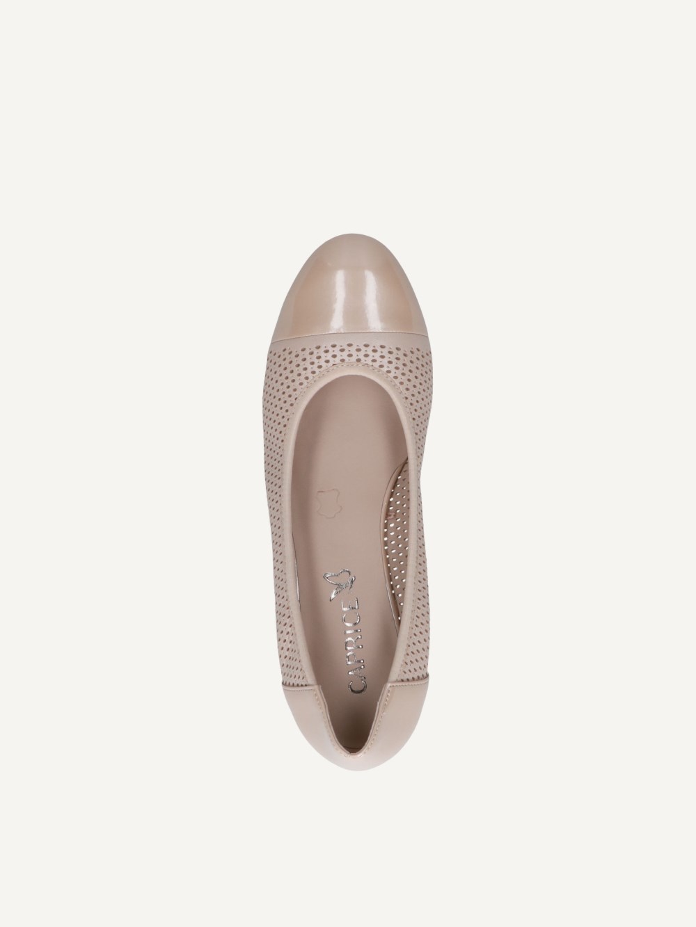Caprice Pumps - Beiger Kamm