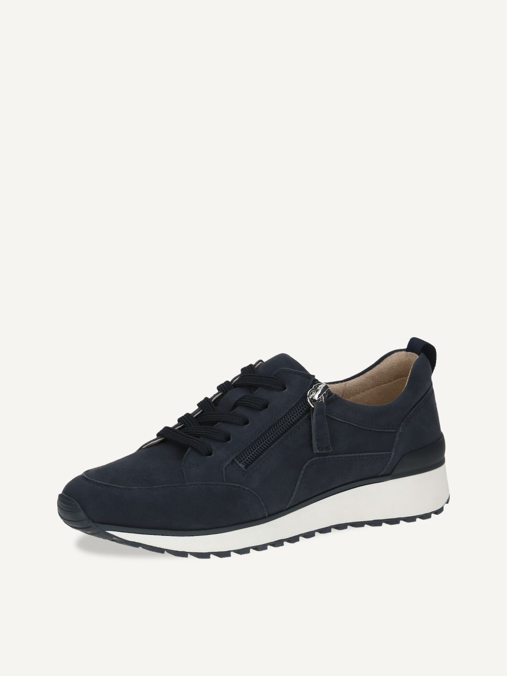 Caprice Sneaker - Ozeanfarbenes Wildleder