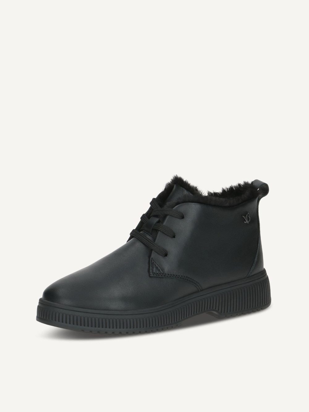 Caprice Stiefelette - Schwarzes Nappaleder
