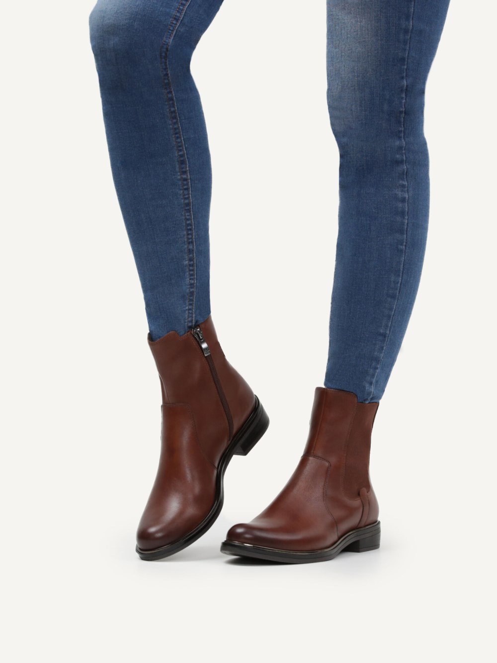 Caprice Stiefelette - Cognac-Nappa