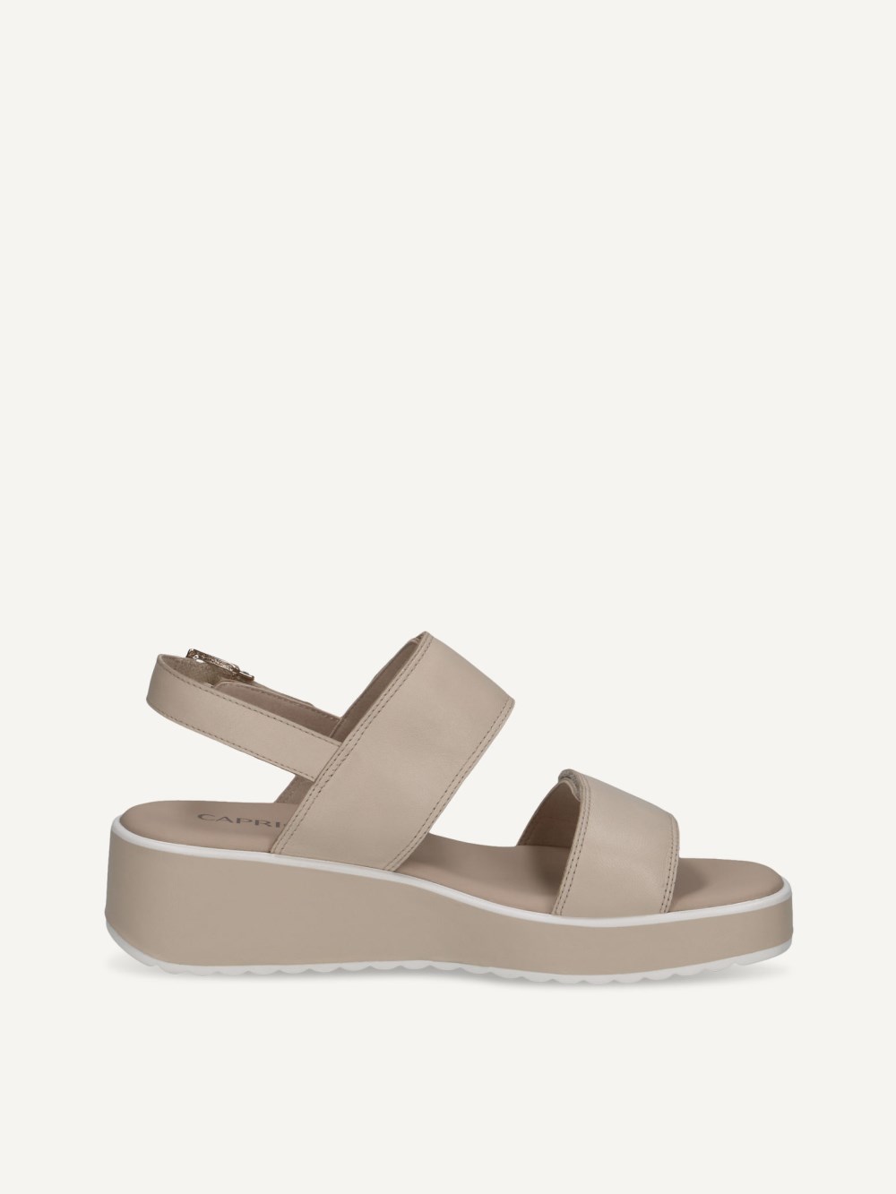 Caprice Sandale - Offwhite Nappa
