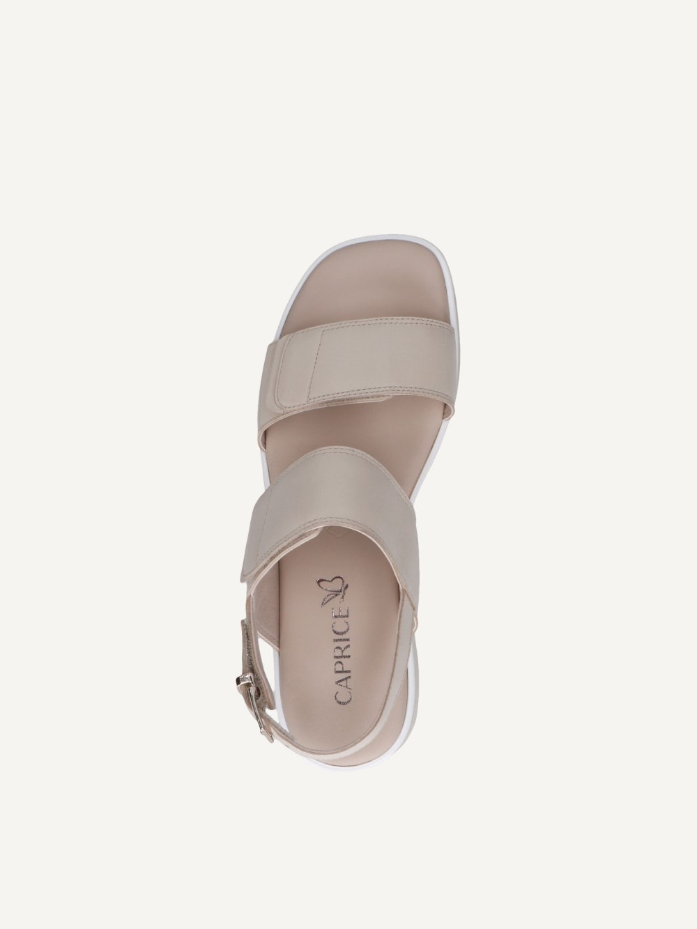 Caprice Sandale - Offwhite Nappa