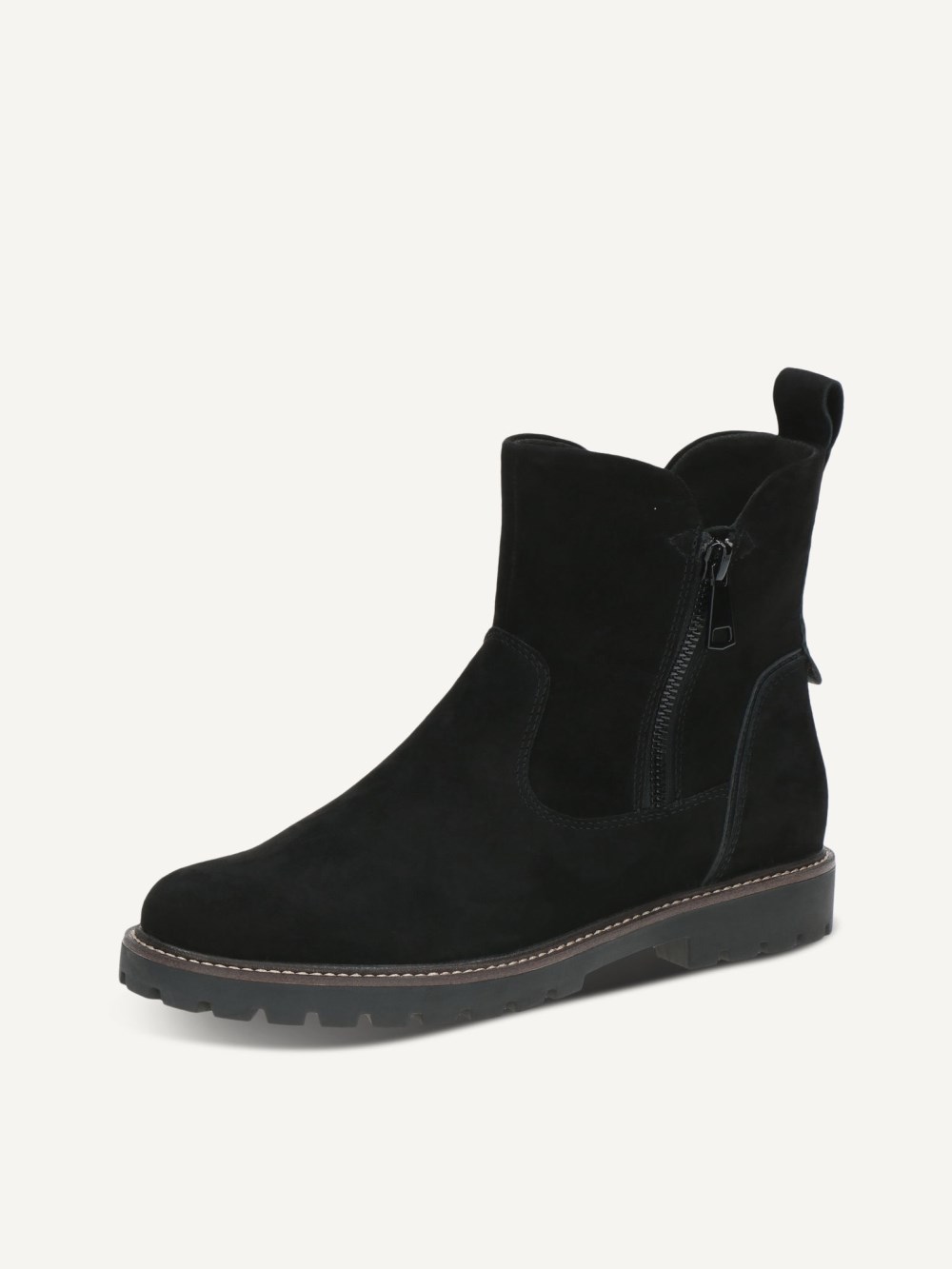 Caprice Stiefelette - Schwarzes Wildleder