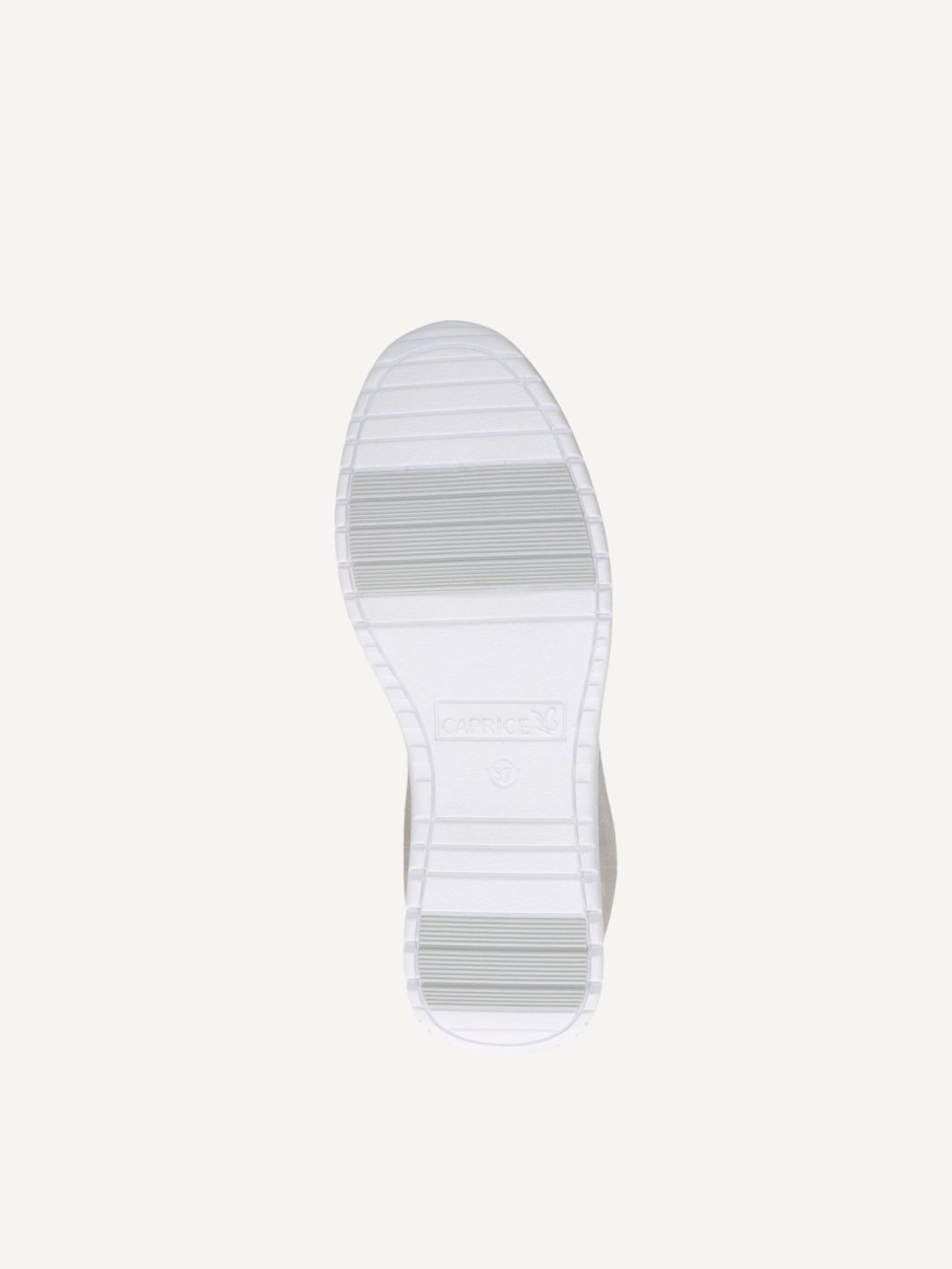 Caprice Slipper - Hellgraues Wildleder