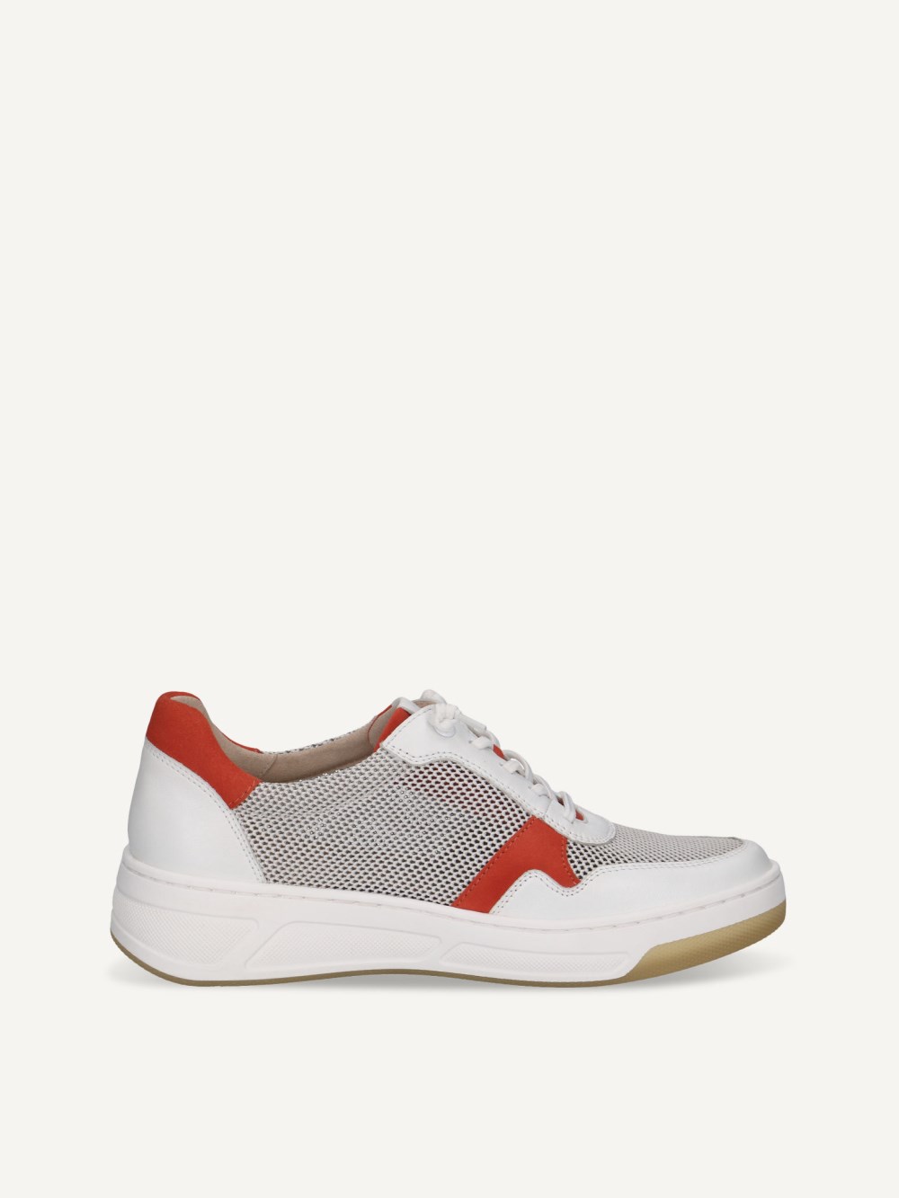 Caprice Sneaker - Weißer Kamm