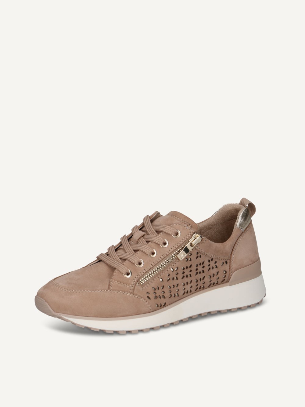 Caprice Sneaker - Sandfarbener Kamm