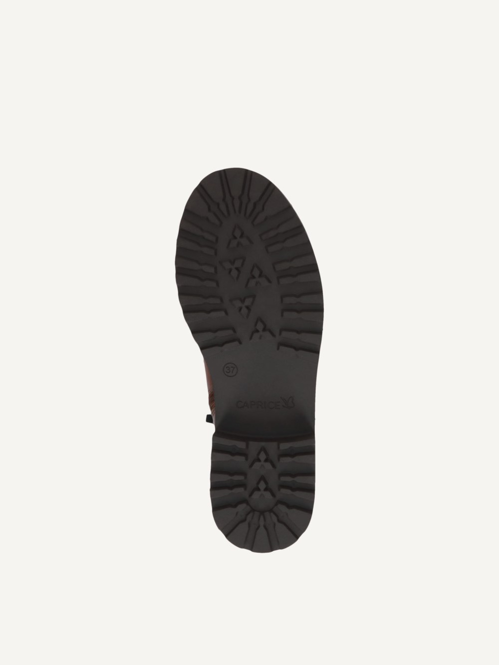 Caprice Chelsea Boot - Cognacfarbenes Nappaleder