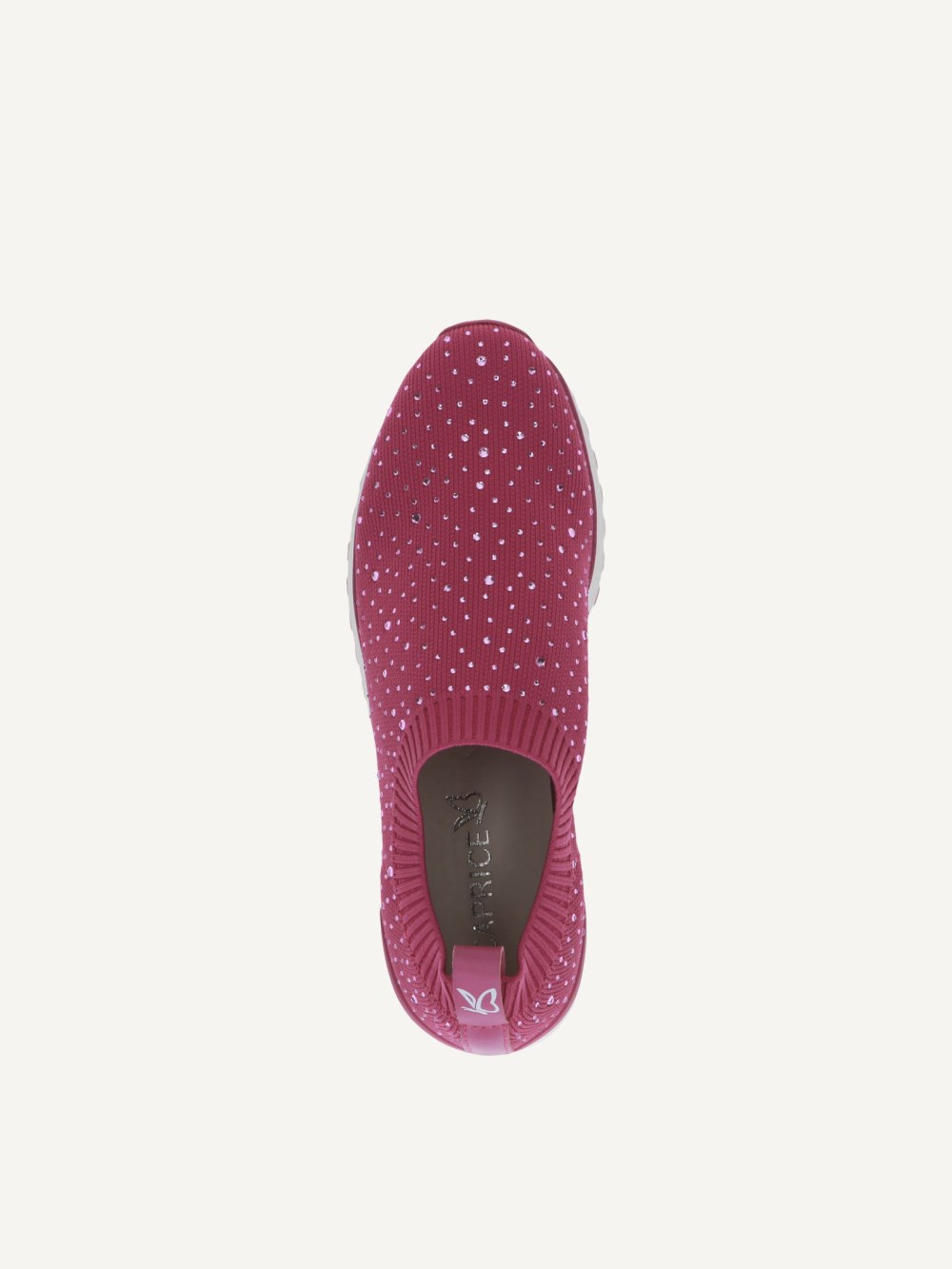 Caprice Sneaker - Rosa Strick