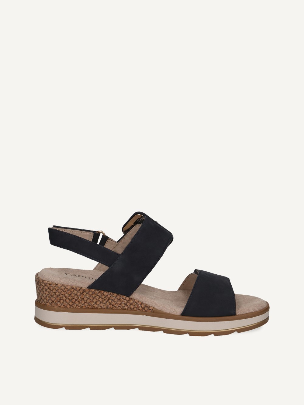 Caprice Sandalette - Ozean Nubuk