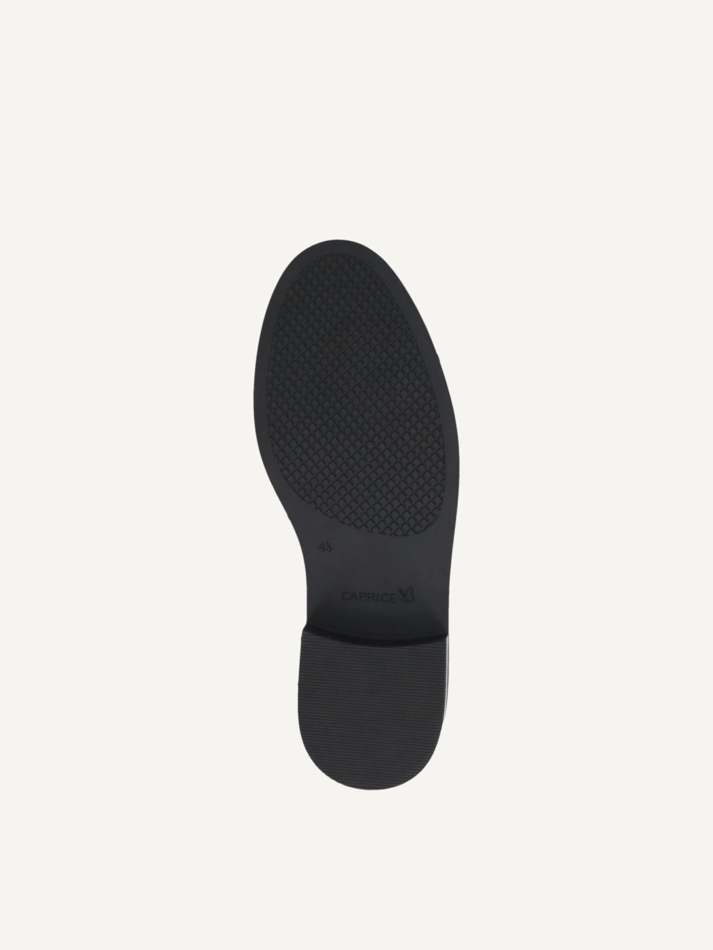 Caprice Slipper - Schwarzes Nappaleder