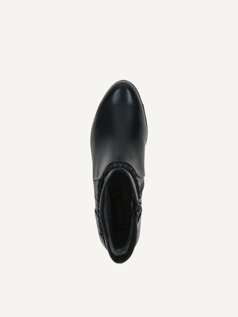 Caprice Stiefelette - Ozeanfarbenes Nappaleder