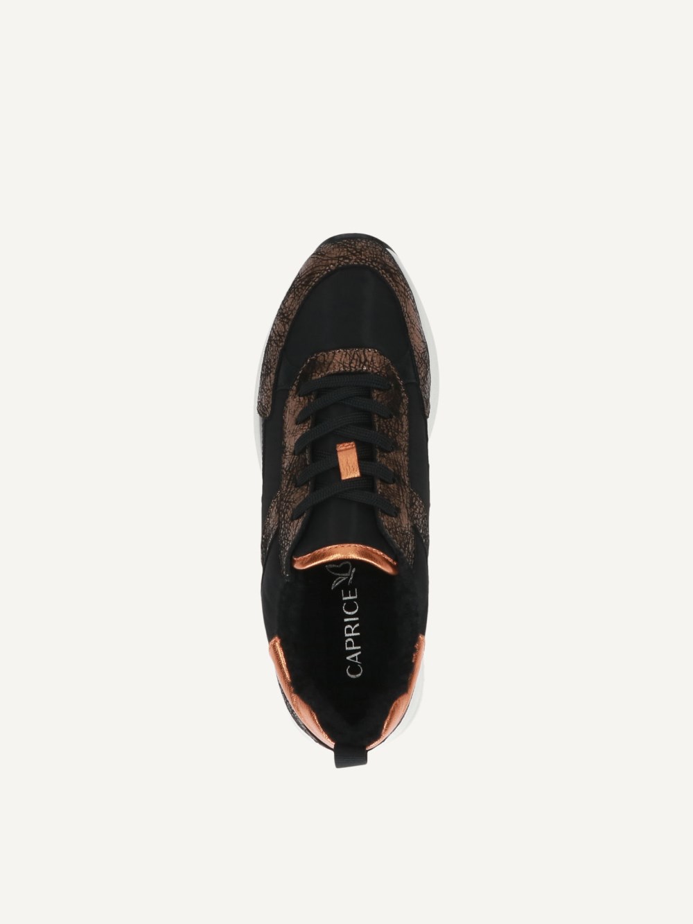 Caprice Sneaker - Schwarz/Bronze