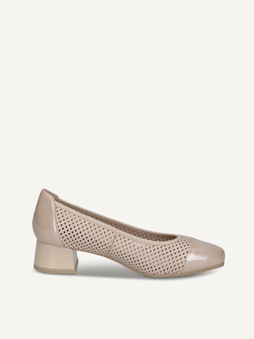 Caprice Pumps - Beige-Perlmutt-Kamm