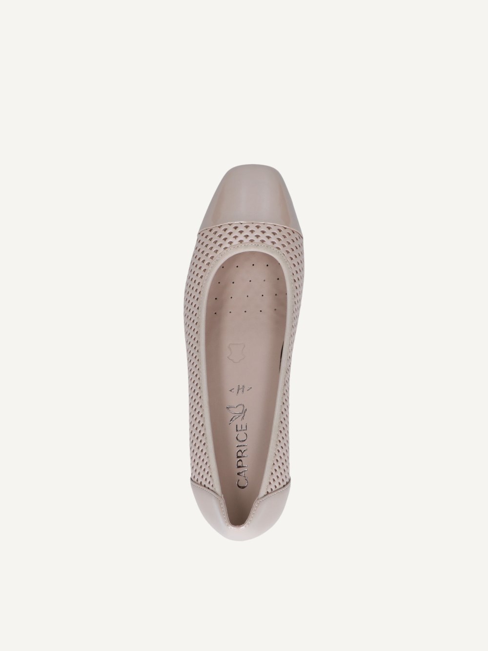 Caprice Pumps - Beige-Perlmutt-Kamm