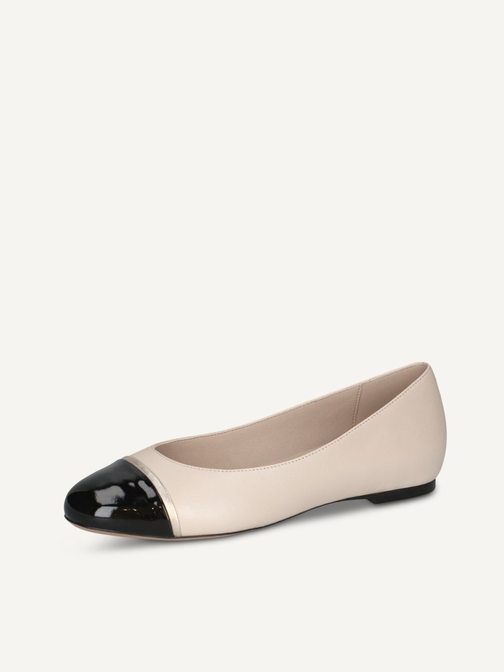 Caprice Ballerina - Cremefarbener Kamm