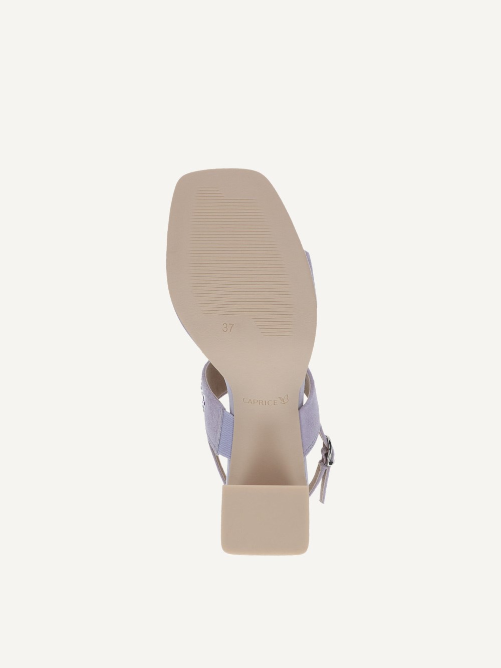 Caprice Sandalette - Lavendelfarbenes Wildleder
