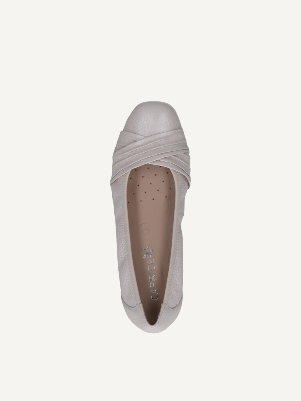 Caprice Ballerina - Perlmutt-Hirschleder