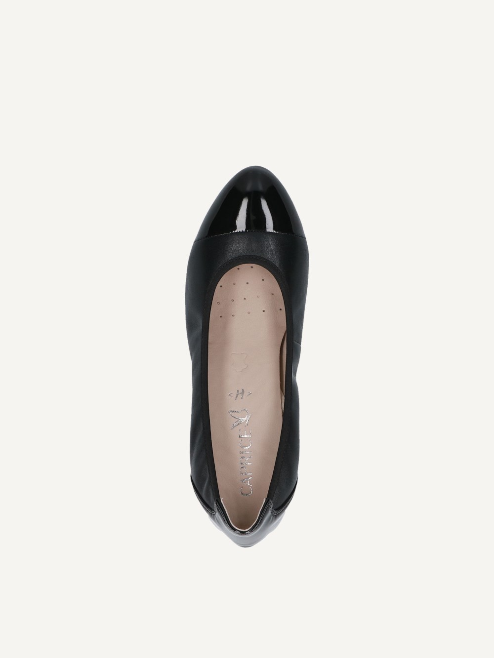 Caprice Pumps - Schwarzes Nappaleder