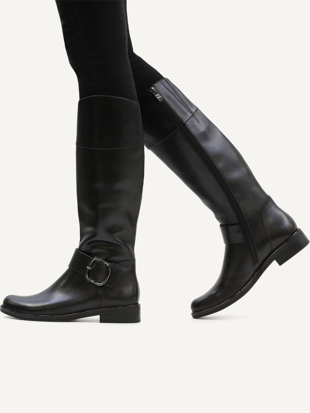 Caprice Stiefel - Schwarzes Nappaleder