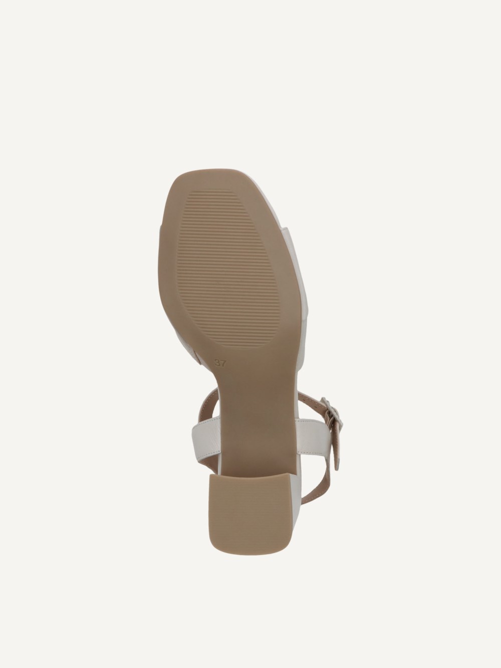 Caprice Sandalette - Vanillefarbenes Wildleder