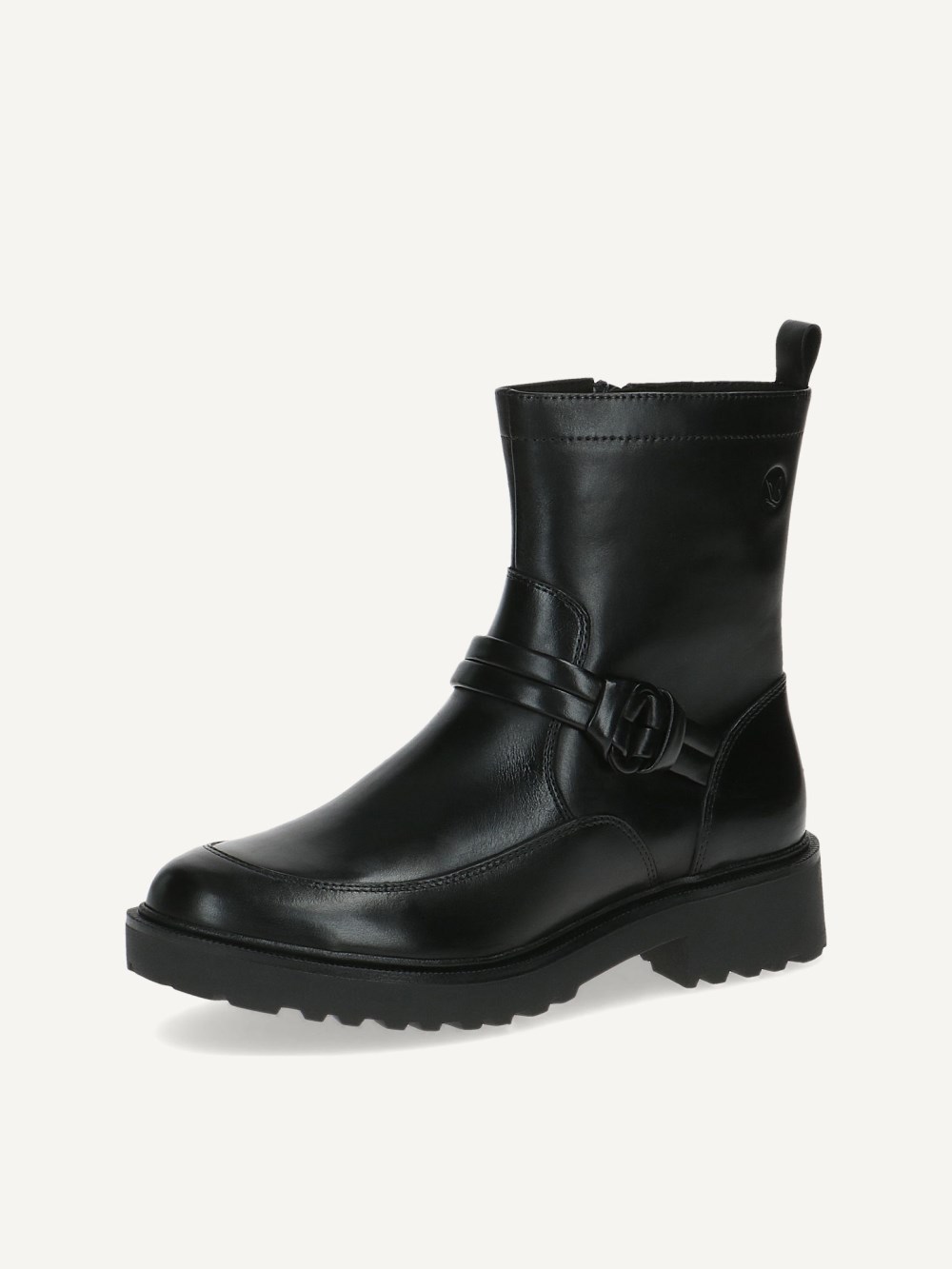Caprice Stiefelette - Schwarzes Nappa