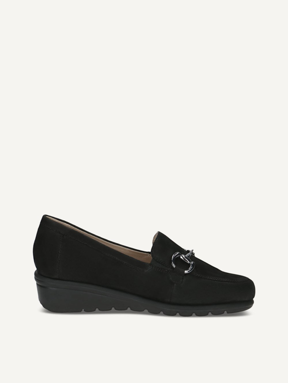 Caprice Slipper - Schwarze Perle