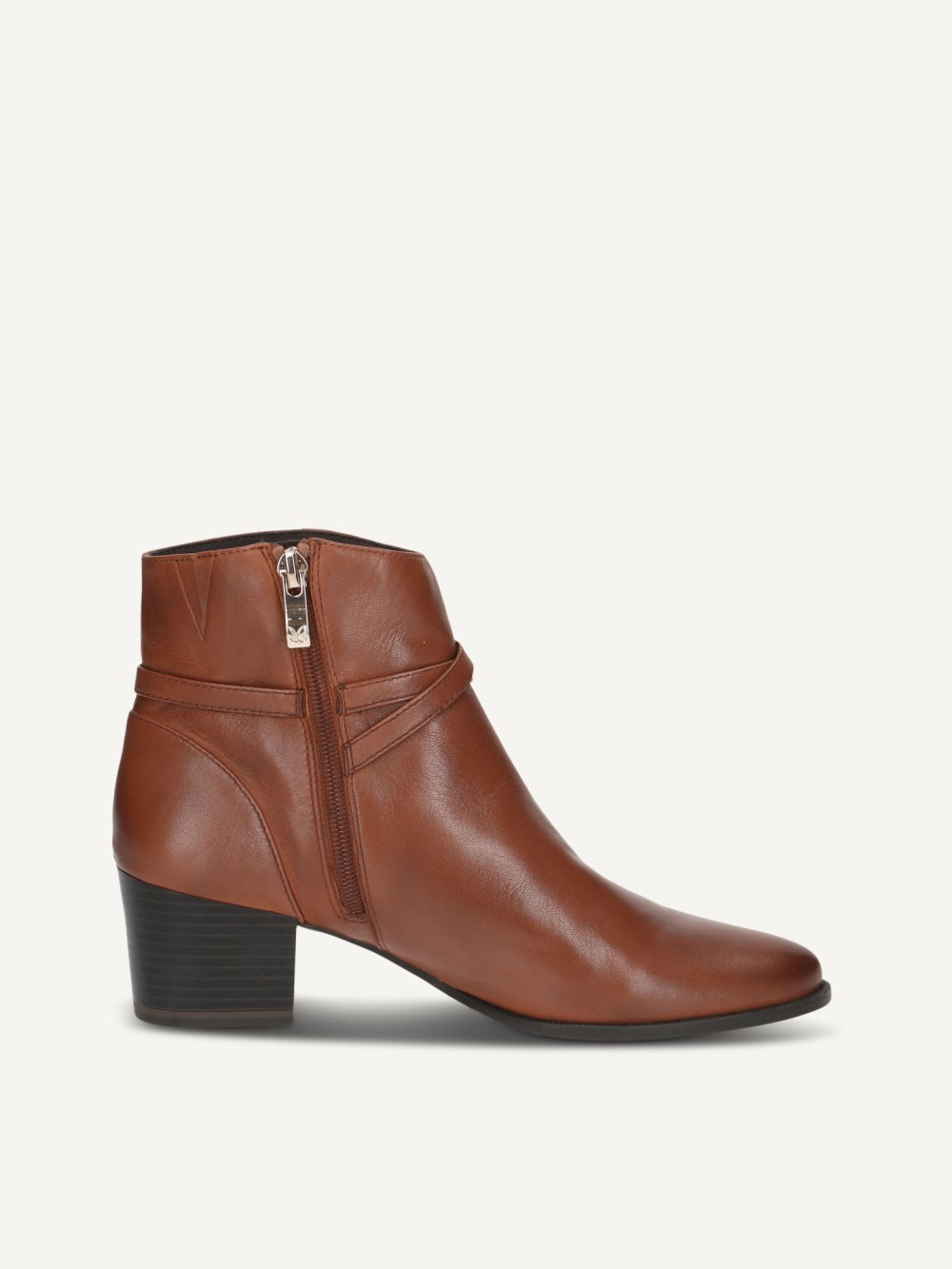 Caprice Stiefelette - Cognac-Nappaleder
