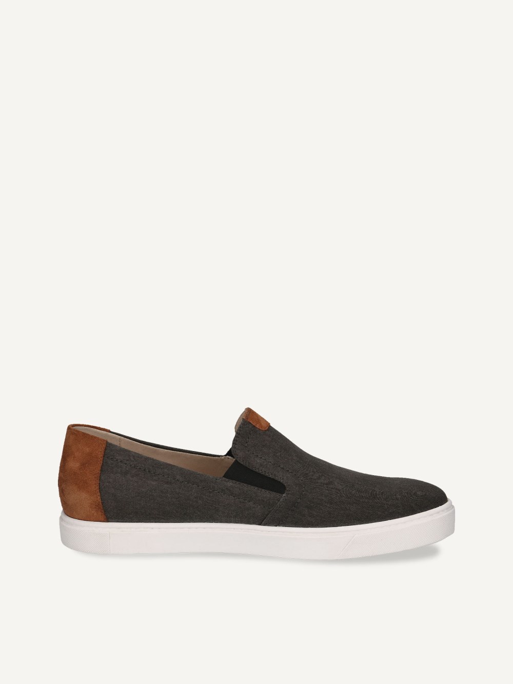 Caprice Slipper - Schwarzes Kammleder