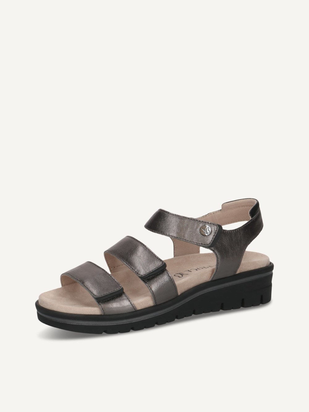 Caprice Sandale - Dunkelgrau-Metallic