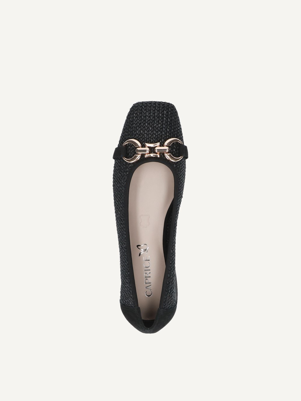 Caprice Ballerina - Schwarzer Kamm