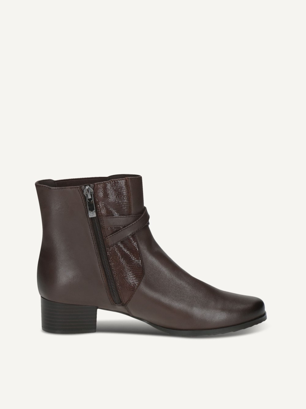 Caprice Stiefelette - Dunkelbrauner Kamm