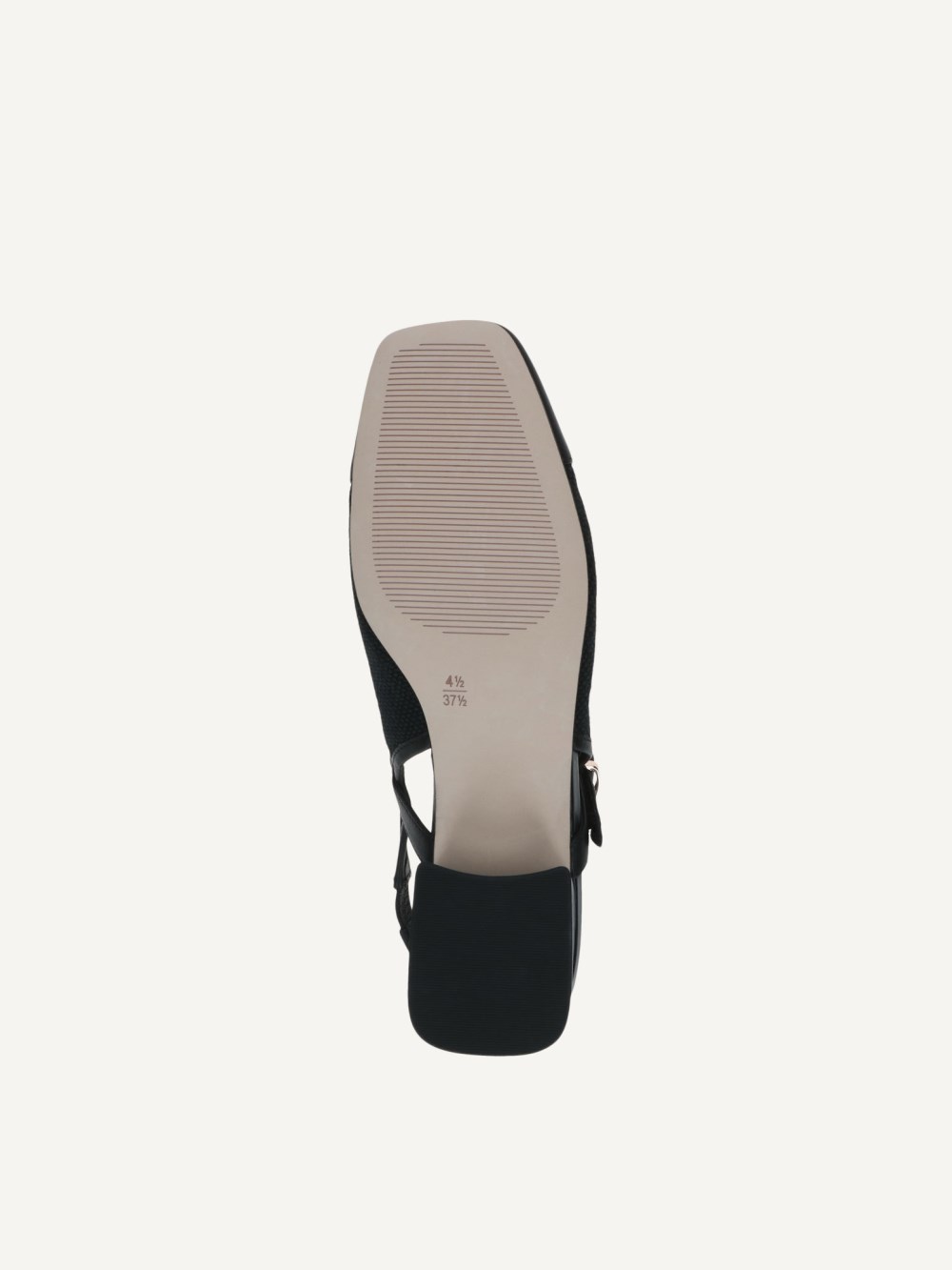 Caprice Slingpumps - Schwarzer Kamm