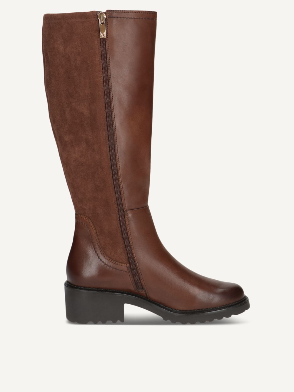 Caprice Stiefel - Cognacfarbenes Kammleder
